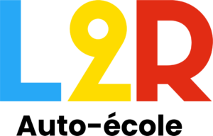 Logo L2R Permis B - Boîte manuelle